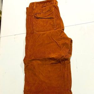 Corduroy GAP pants -Size 16 wide leg crop